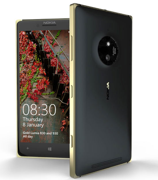 Lumia 830 Gold