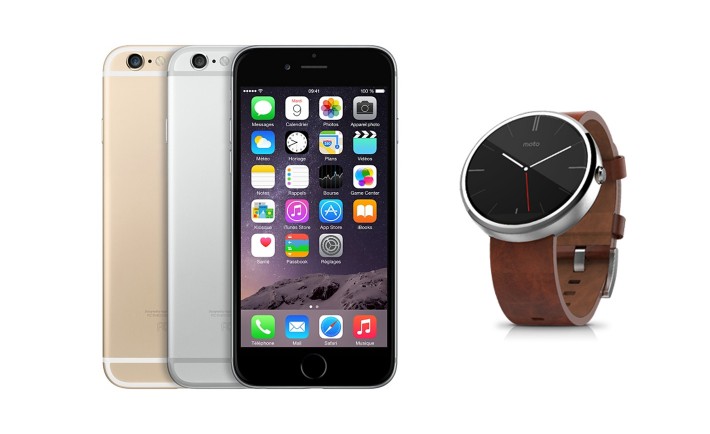 android wear apple watch