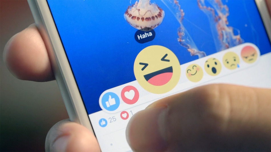 Facebook reactions nuovo mi piace