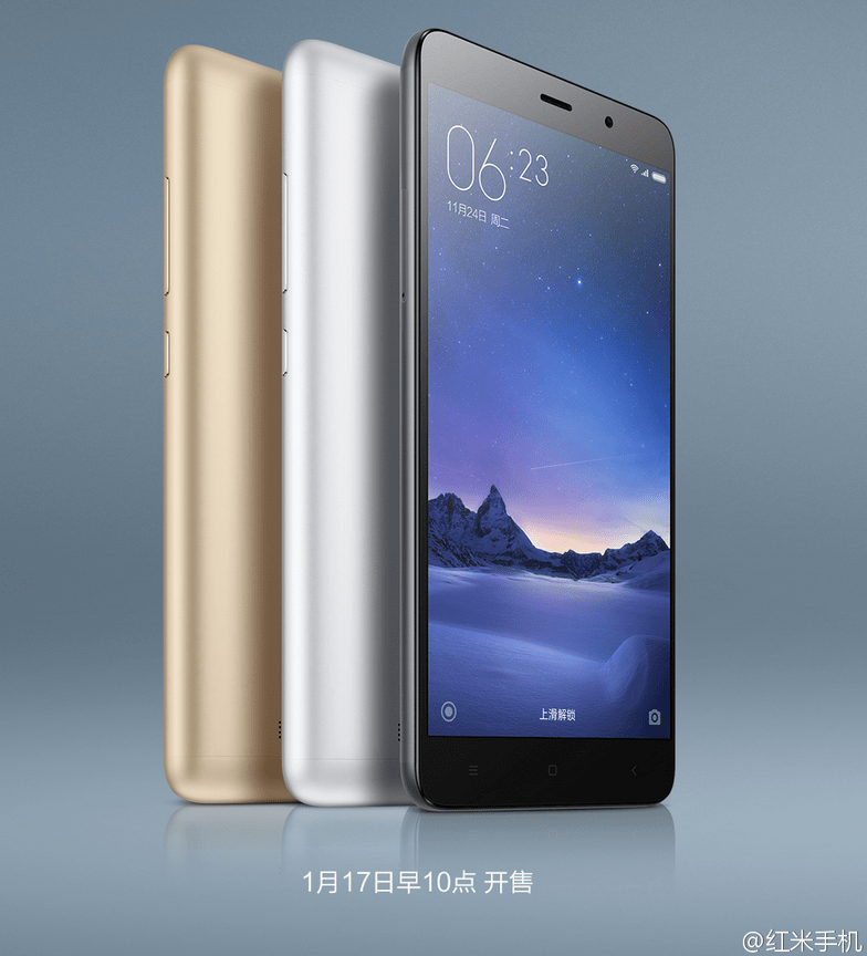 The Xiaomi Redmi Note 3 Pro is introduced