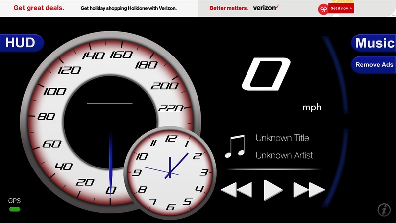 Gui speedometer