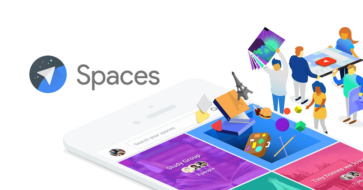 Google Spaces social network