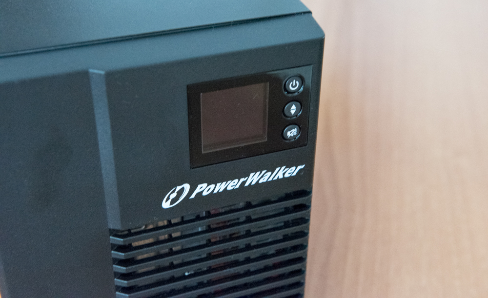 PowerWalker VI 500T HID UPS particolare display