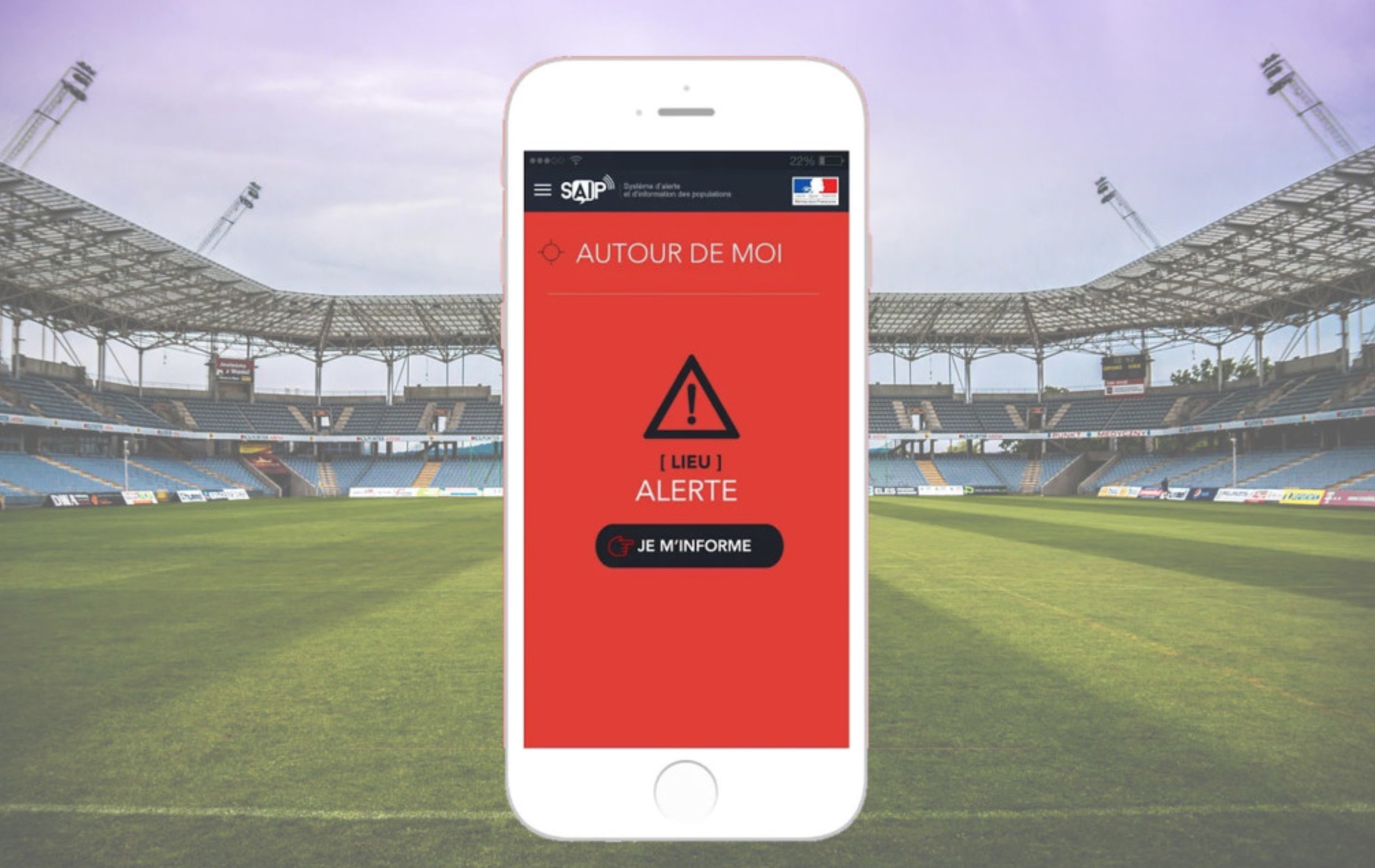 EURO 2016 app SAIP allarme terrorismo