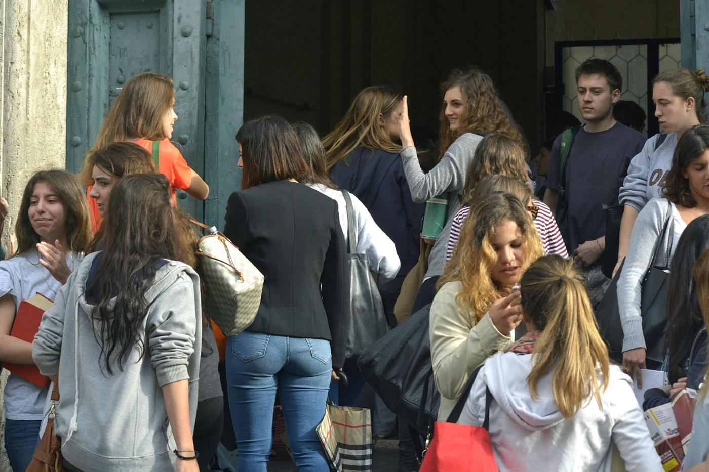 Maturità: Roma, liceo ginnasio "E. Q. Visconti, Prima prova scritta