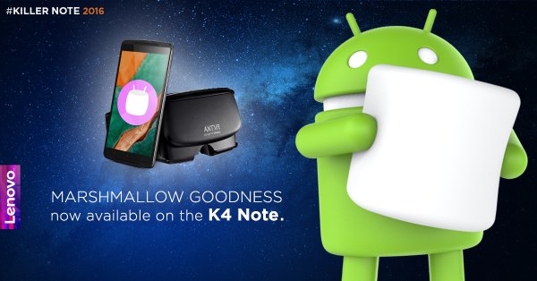 Lenovo K4 Note Marshmallow