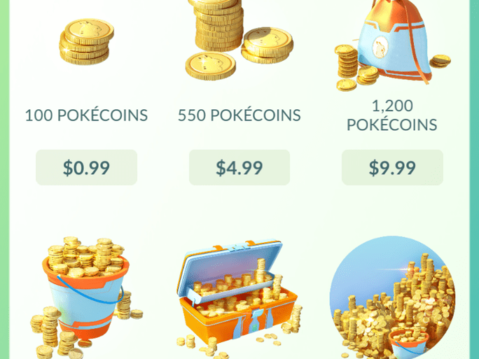 PokeCoin monete
