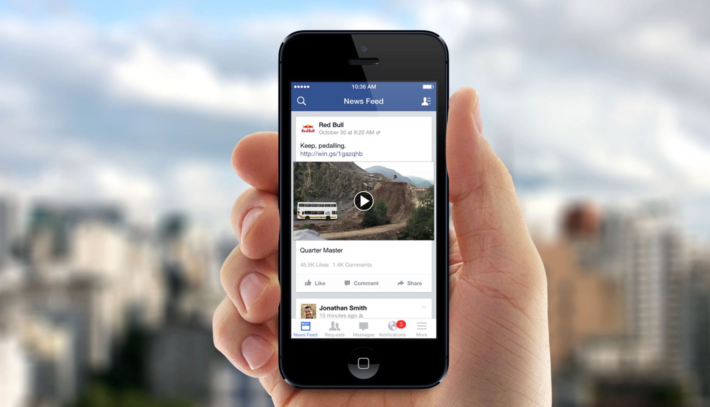 Facebook autoplay video con audio