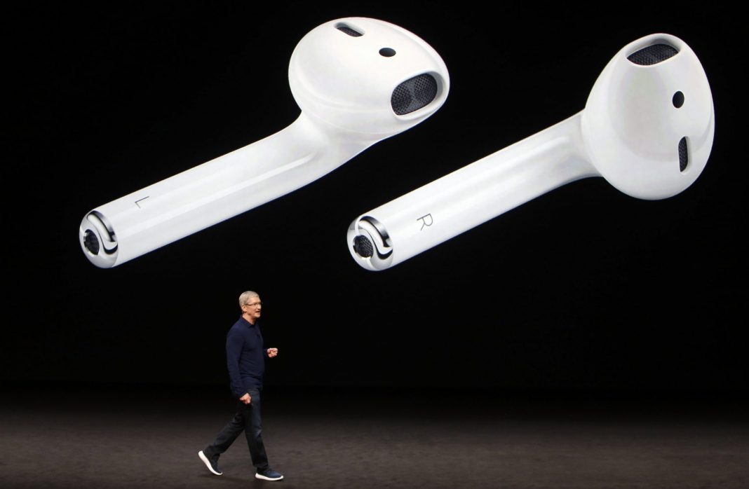 Apple AirPods Tim Cook