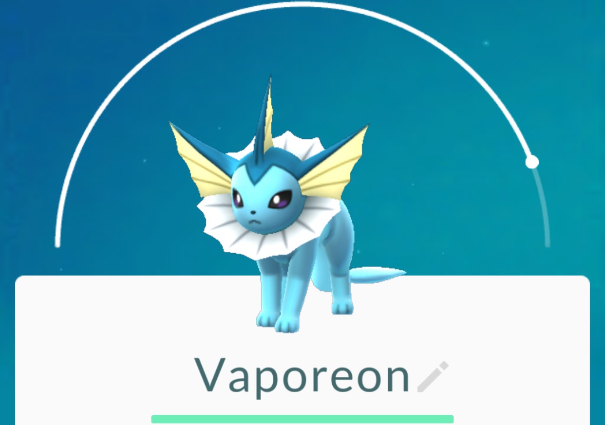 Vaporeon in PoGo
