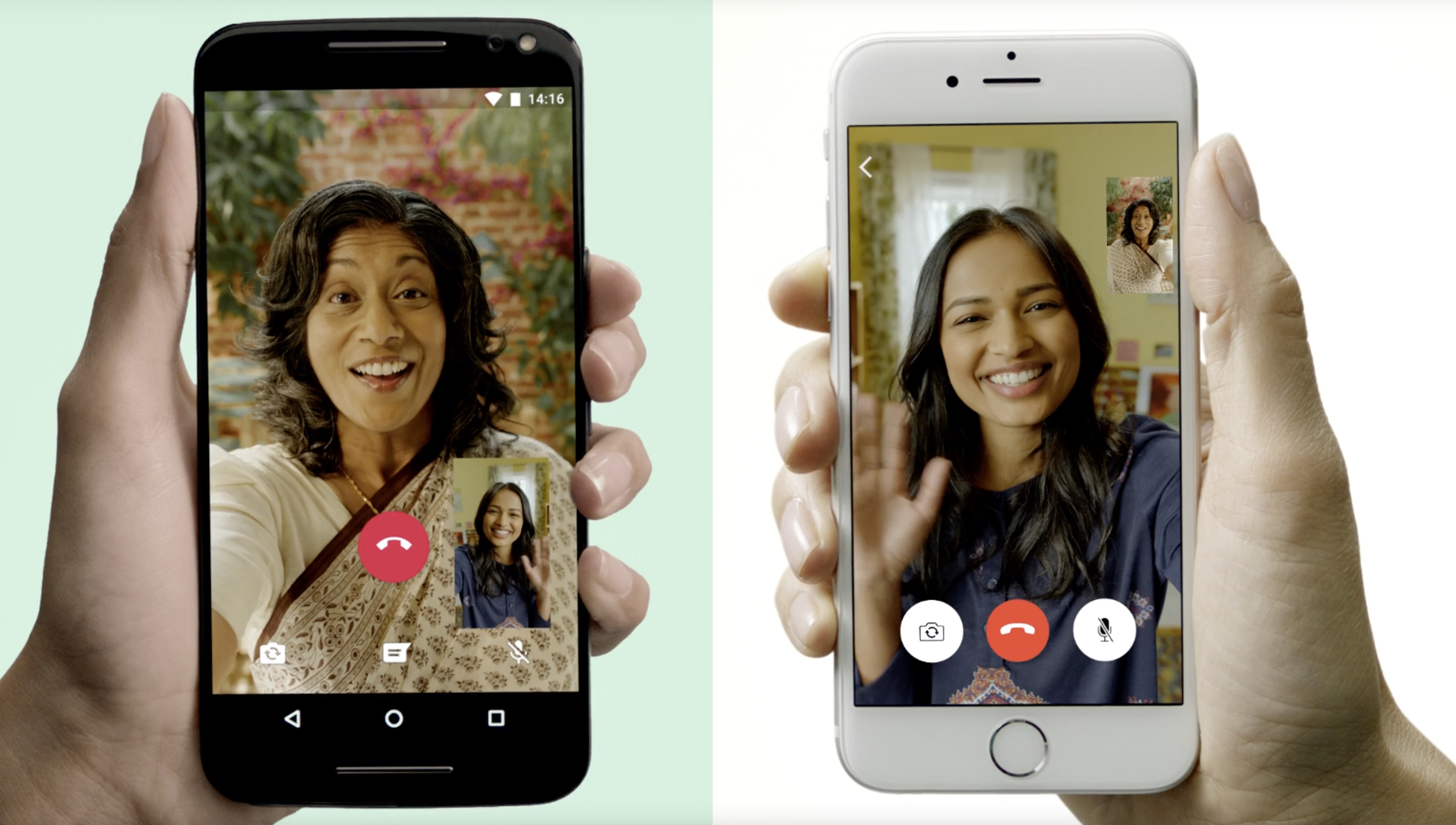 Come videochiamare con WhatsApp