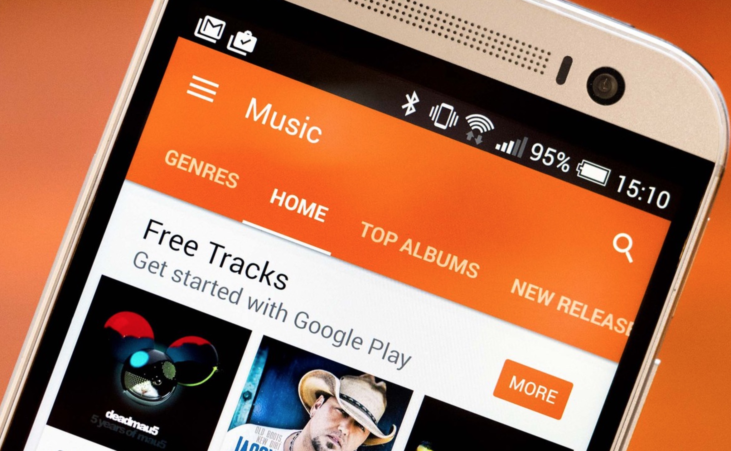 Google Play Music app smartphone