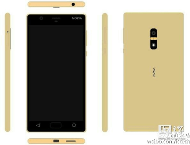 Nokia D1C gold
