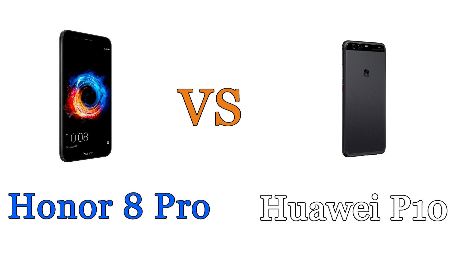 honor 8 pro vs huawei p 10