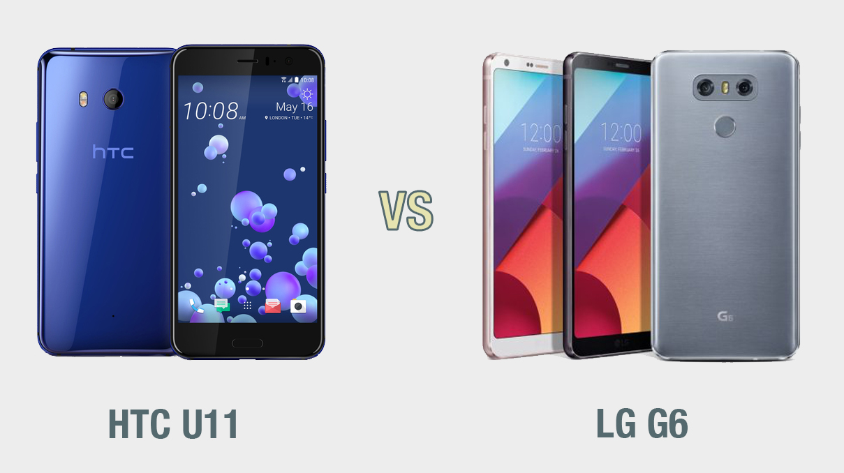 HTC U11 vs LG G6