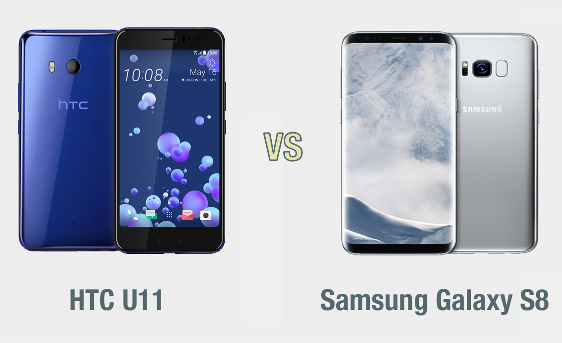 HTC U11 vs Samsung Galaxy S8
