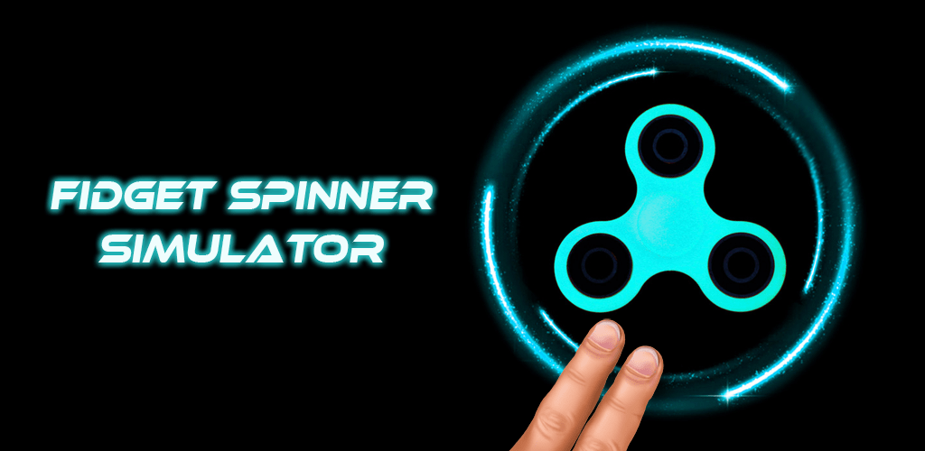Fidget spinner simulator