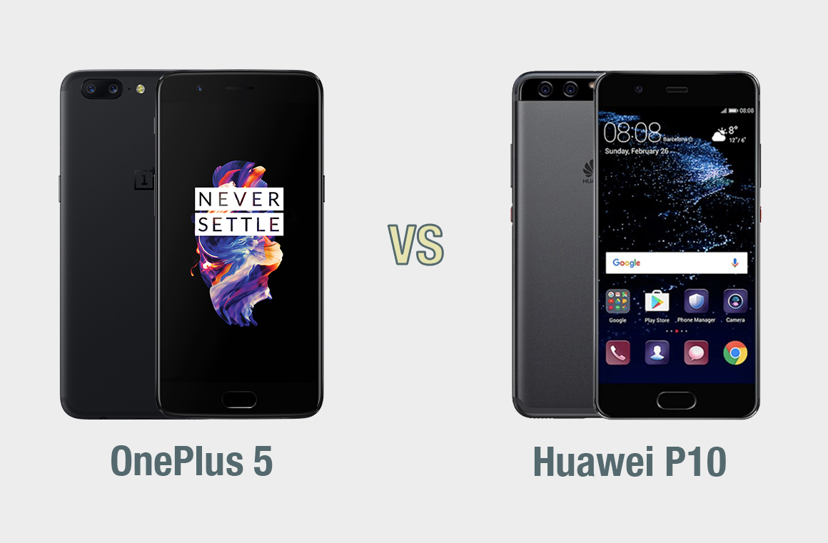 OnePlus 5 vs Huawei P10