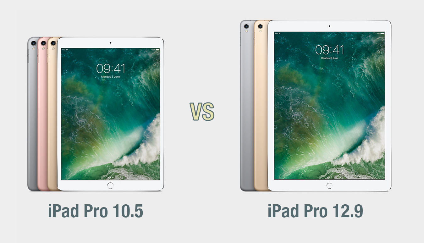 iPad Pro 10.5 vs iPad Pro 12.9