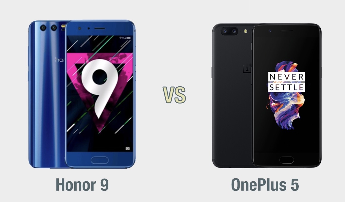 Honor 9 vs OnePlus 5