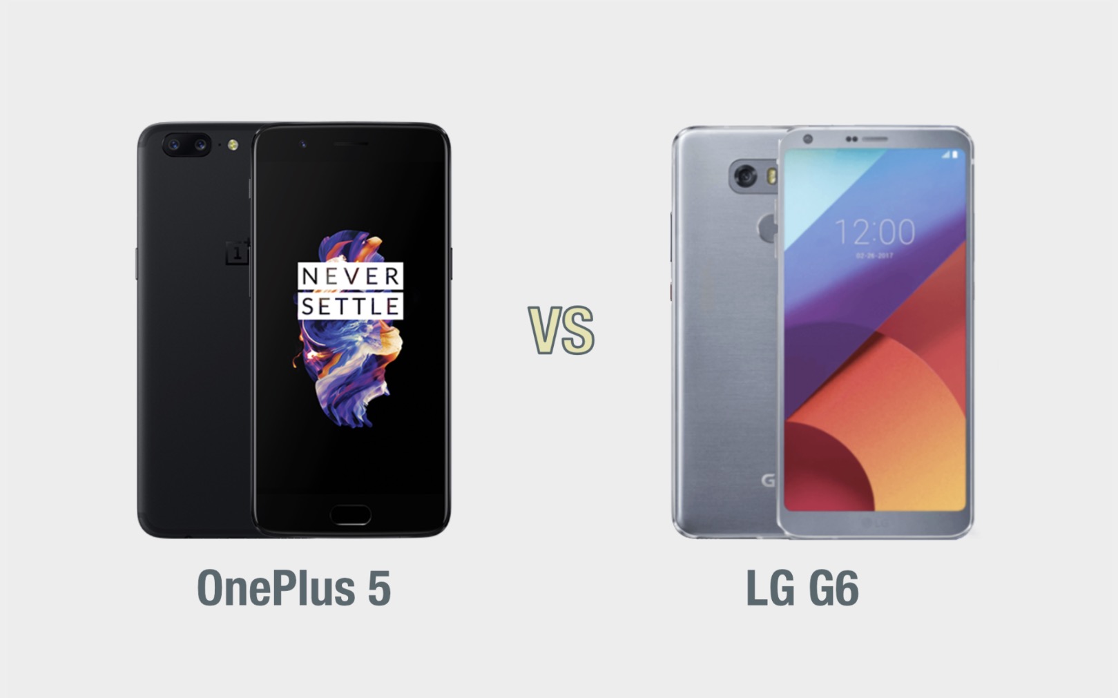 OnePlus 5 vs LG G6