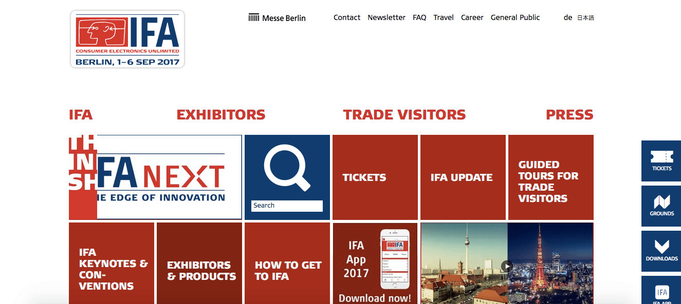 IFA 2017 sito