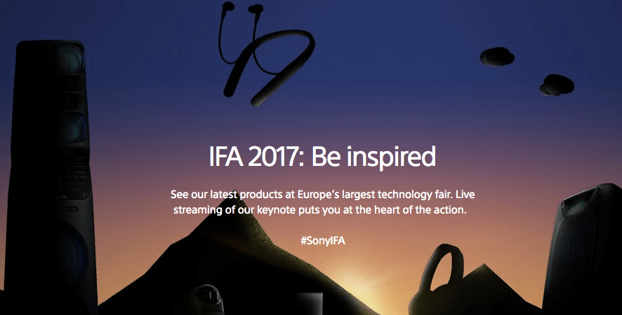 Sony IFA 2017