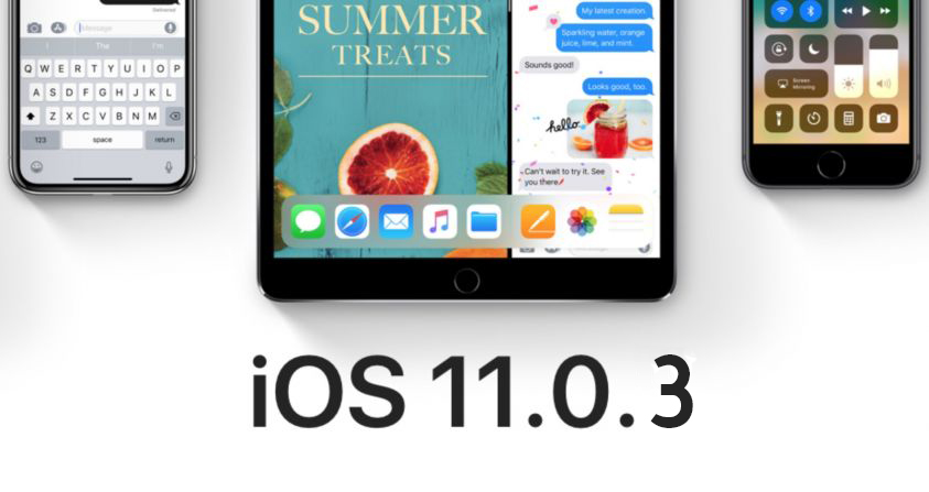 iOS 11.0.3 aggiornamento software iPhone iPad e iPod Touch