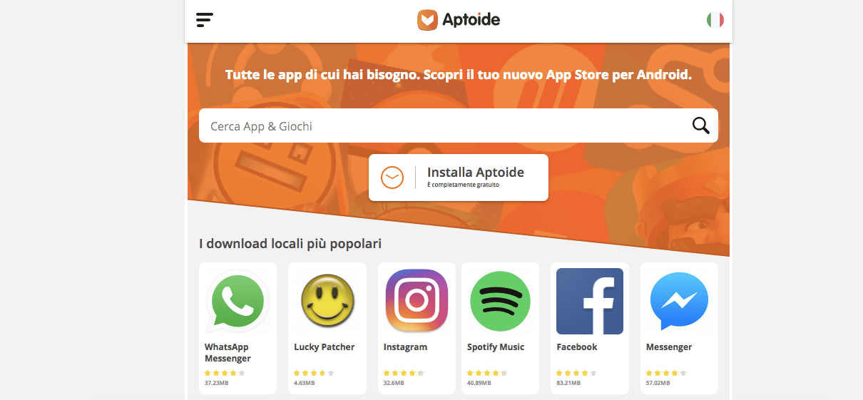 Aptoide download gratis