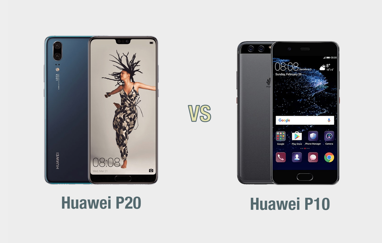 Huawei P20 vs Huawei P10