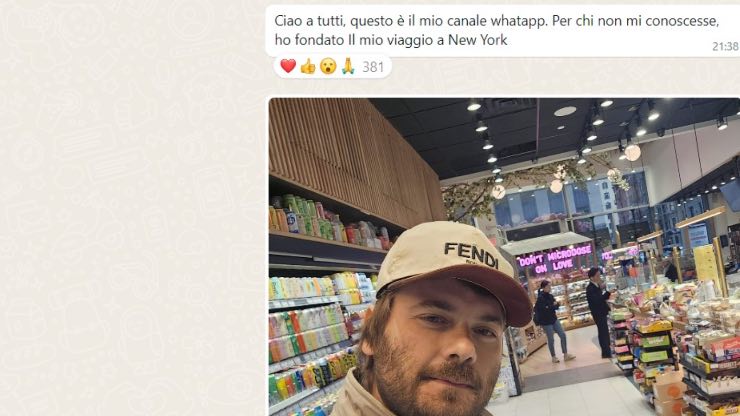 Piero Armenti è anche su WhatsApp, tantissimi gli iscritti al suo canale