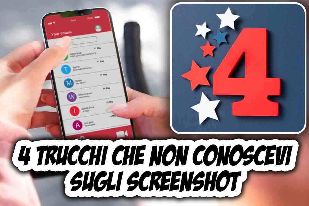 Screenshot da smartphone, i trucchi da provare