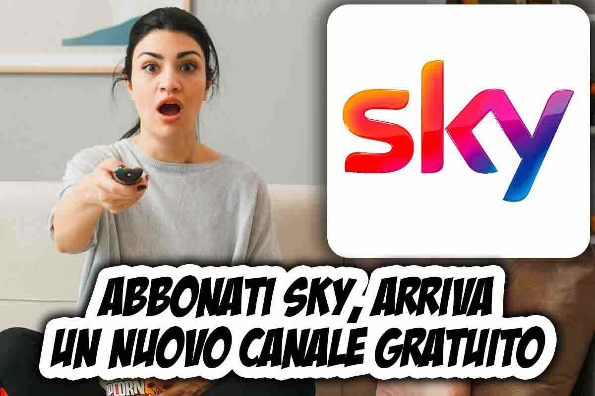 Nuovo canale in arrivo gratis su Sky