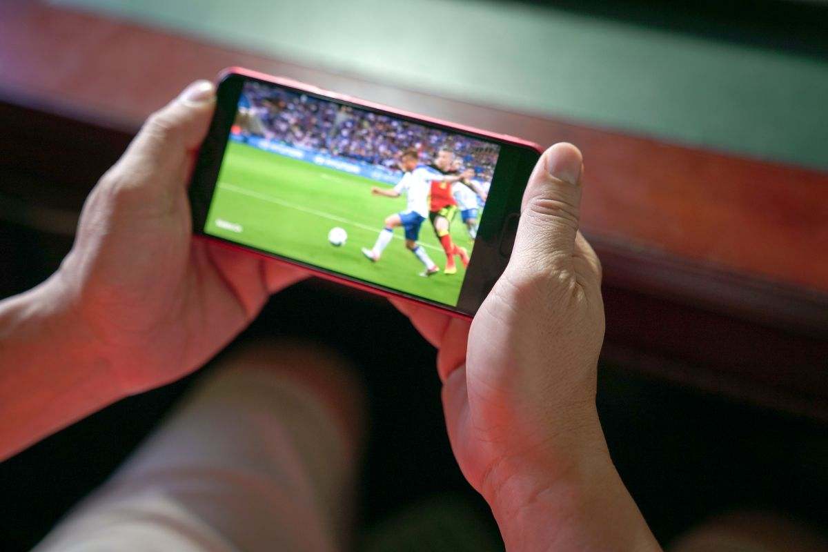 Partita live sullo smartphone